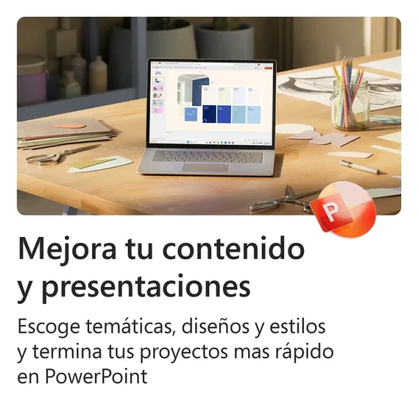Microsoft office 365 personal 1 año con descuento.
