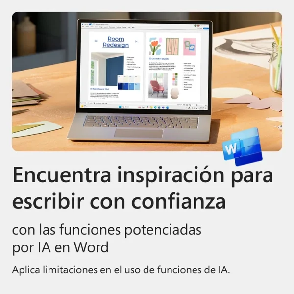 Microsoft office 365 personal 1 año con descuento.